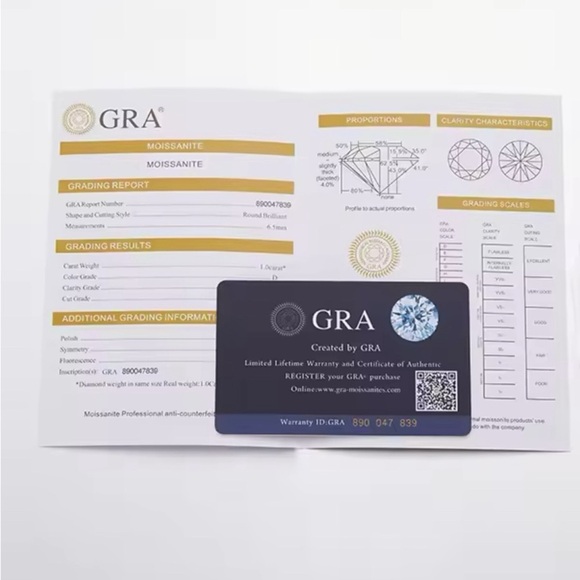 New 0.5CT  t.w. 1CT Diamond Brilliant Cut Stud Earrings - Picture 8 of 12